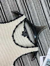 CHANEL 26S KNIT TANK TOP 954
