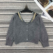 MIUMIU 26S KNIT SHORT SLEEVED T-SHIRT 943