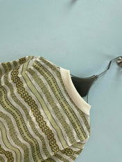 LOEWE 26S SHORT-SLEEVE KNIT POLO SHIRT 573