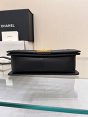 BOY BAG MEDIUM 25 BLACK HARDWARE