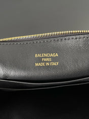 RODEO 22 IN BLACK CALFSKIN GOLD HARDWARE
