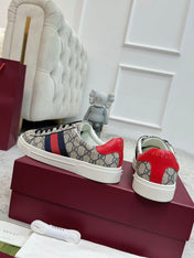 ACE TRAINER CANVAS IN WEB BEIGE