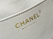 CC 25 HANDBAG IN GREY 30 SUEDE GOLD HARDWARE