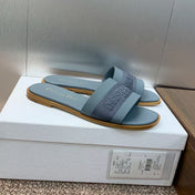 CD D-WAY SLIDES IN BLUE CANVAS