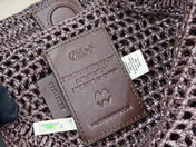 CHLOÉ 25S SUMMER BANANA HOBO BAG 36 IN BROWN