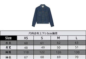 CLASSIC TRUCKER JACKET INDIGO DENIM CONTRAST STITCHING SILVER BUTTONS          Ask ChatGPT