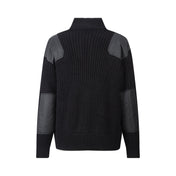 PRADA ZIP-UP IN BLACK WOOL