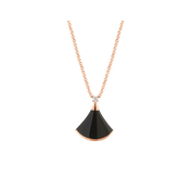 DREAM NECKLACE ONYX 1 DIAMOND