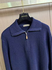 LP 26S ZIP NECK KNIT SWEATER 427