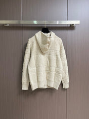 DIOR 26S KNITTED HOODED SWEATER 1007
