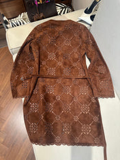 HERMES 26S SUEDE JACKET 790