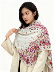 CHANEL 26S SCARF 135 IN CASHMERE AND SILK 307249
