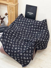CHANEL 26S SCARF 135 IN CASHMERE AND SILK 309323