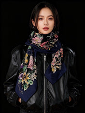 DIOR 26S SCARF 140CM IN CASHMERE SILK 309359