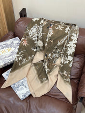 DIOR 26S SCARF 140CM IN CASHMERE SILK 311968