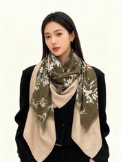 DIOR 26S SCARF 140CM IN CASHMERE SILK 311968