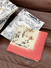 DIOR 26S SCARF 140CM IN CASHMERE SILK 311969