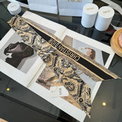 DIOR 26S SCARF 100CM IN SILK 225245