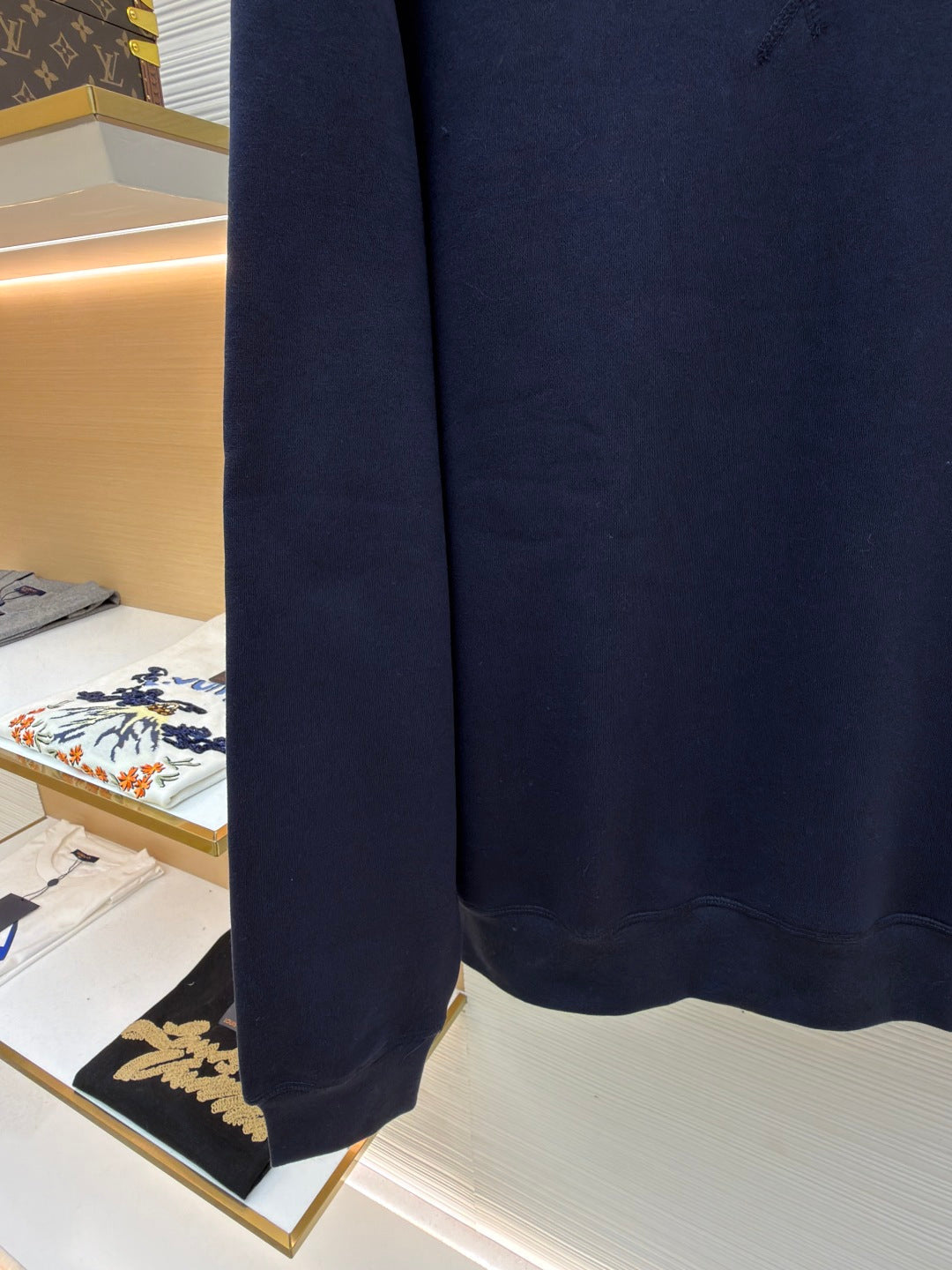 RALPH LAUREN 25S FLEECE SWEATSHIRT WITH EMBROIDERED LOGO 263
