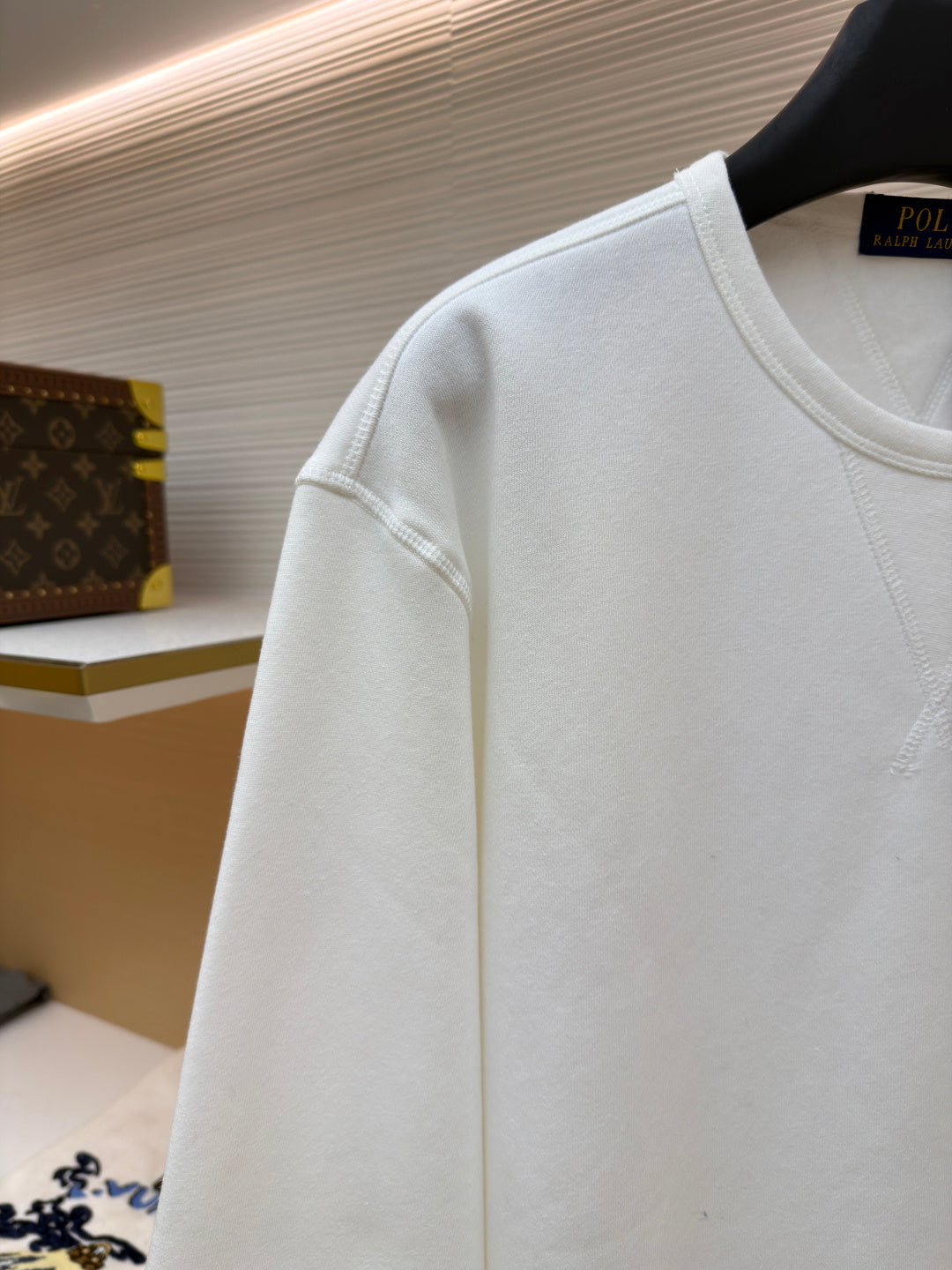 RALPH LAUREN 25S FLEECE SWEATSHIRT WITH EMBROIDERED LOGO 262