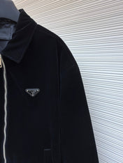 PRADA 25S VELVET JACKET 466