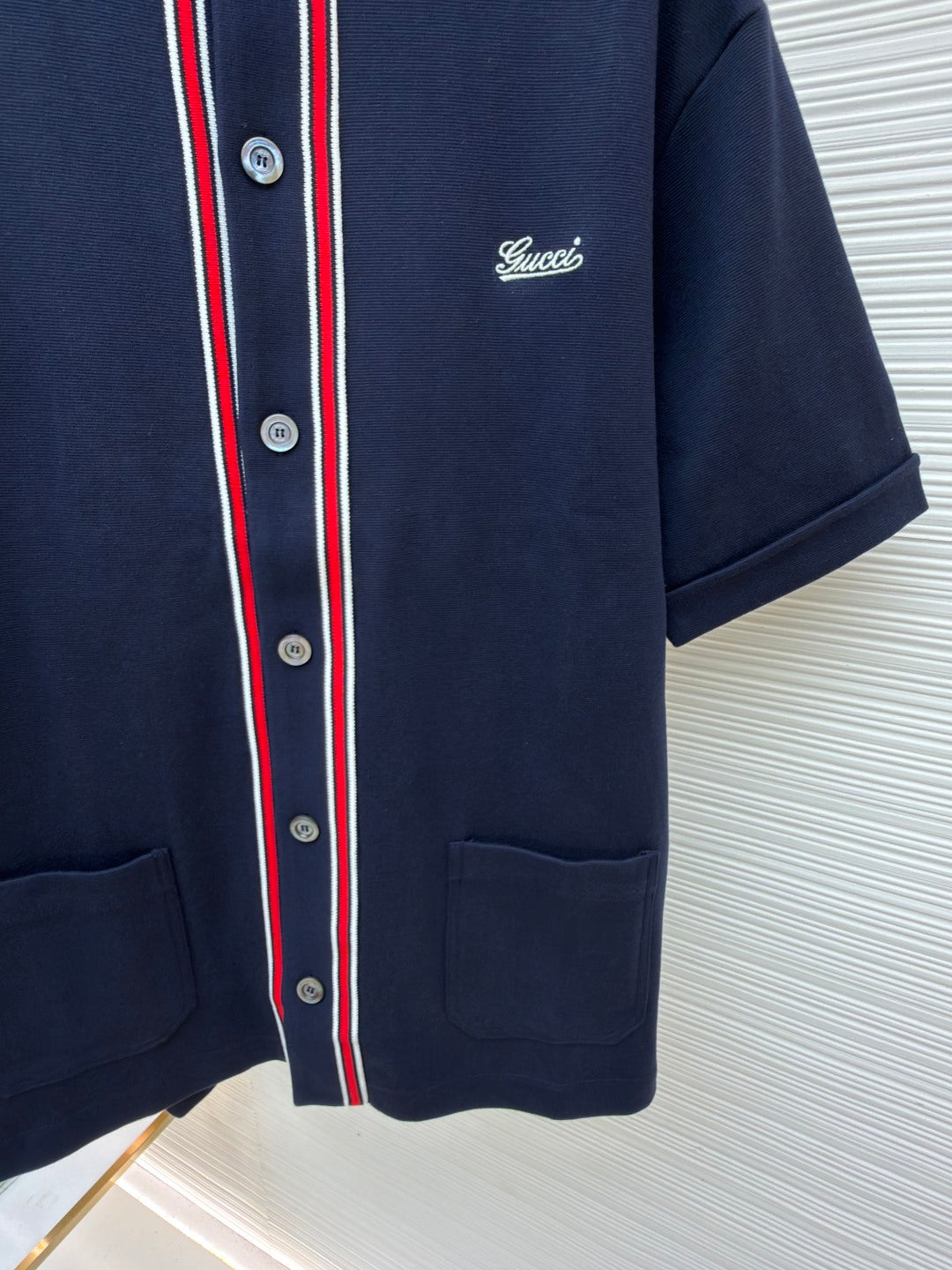 GUCCI 26S KNIT POLO CARDIGAN 293