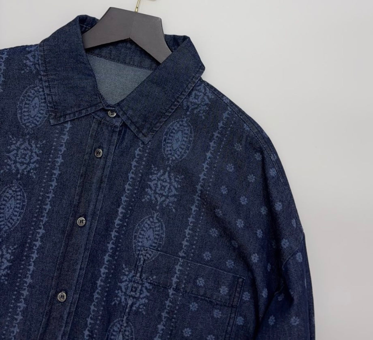 MAX MARA 25S DENIM COTTON SHIRT 168