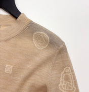 HERMES 25S WOOL-LINED SWEATER 186