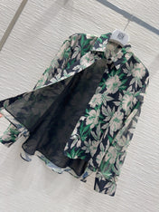Loewe 2025 Floral Shirt Polyester Fiber