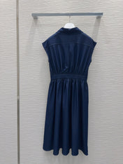 Loewe 2025 Denim Dress Blue Cotton