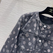 CC 25 Short Jacket Black Cotton