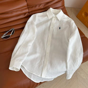 CLASSIC SHIRT OLD MONEY STYLE 25S IN LINEN 265753