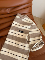MIU STRIPED TEE IN TWO VERSIONS 25S IN COTTON 265679