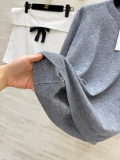 CHANEL 26S SHORT-SLEEVE SWEATER STYLE 1028