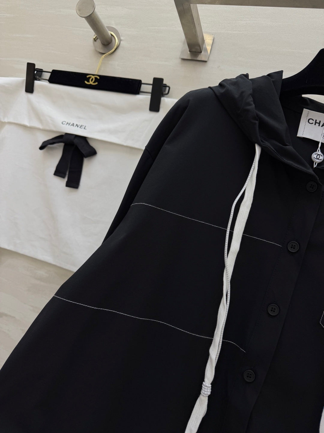 CHANEL 26S HOODED SHIRT STYLE 1024