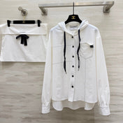 CHANEL 26S HOODED SHIRT STYLE 1023