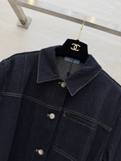 PRADA 26S DENIM SHIRT DRESS STYLE 897