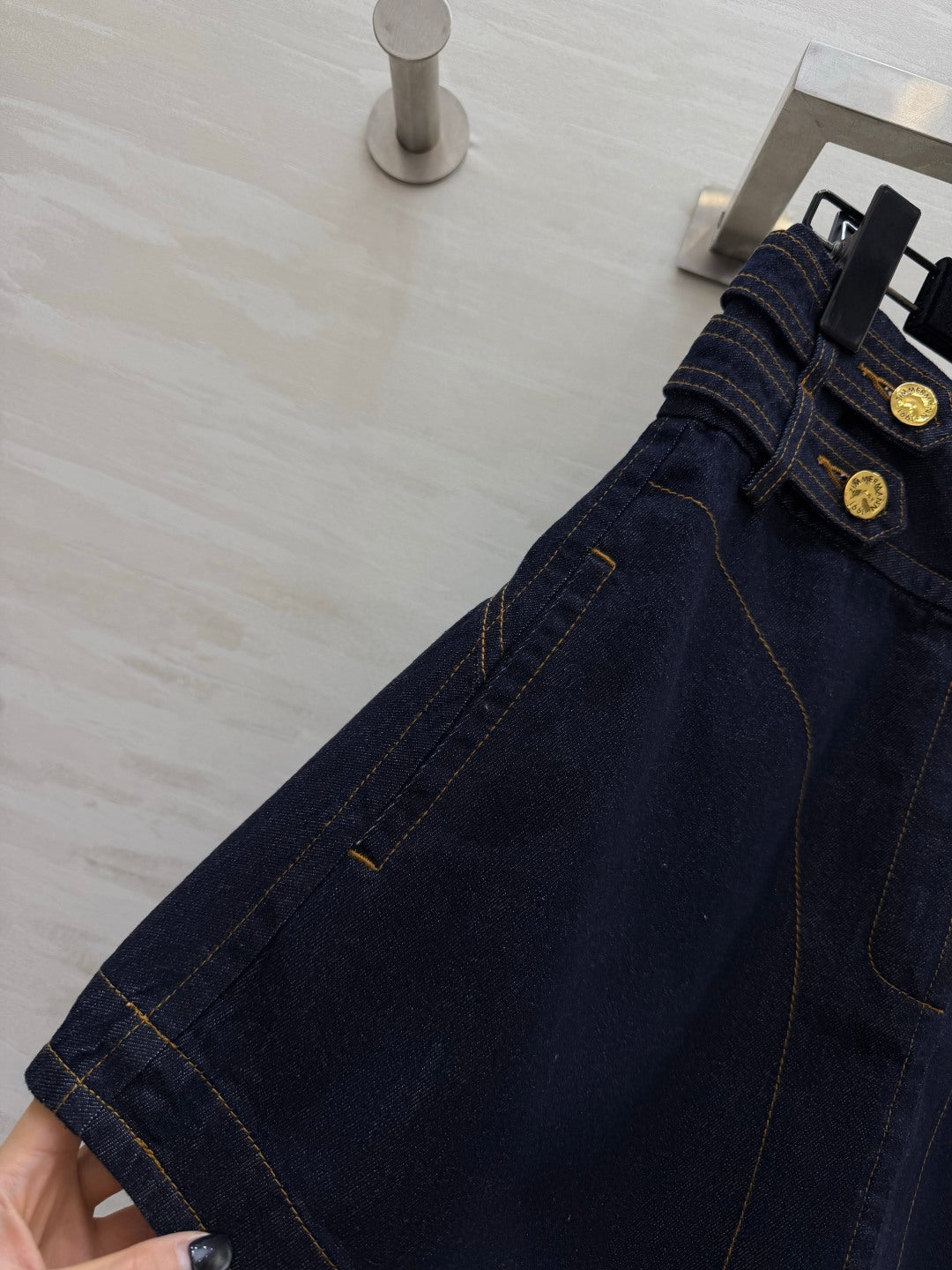 ZIMMERMANN 26S DENIM SKIRT STYLE 40