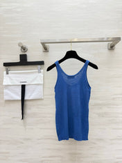 CHANEL 26S KNIT CAMISOLE TOP 1442