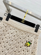 CHANEL 26S KNIT MIDI SKIRT 1423