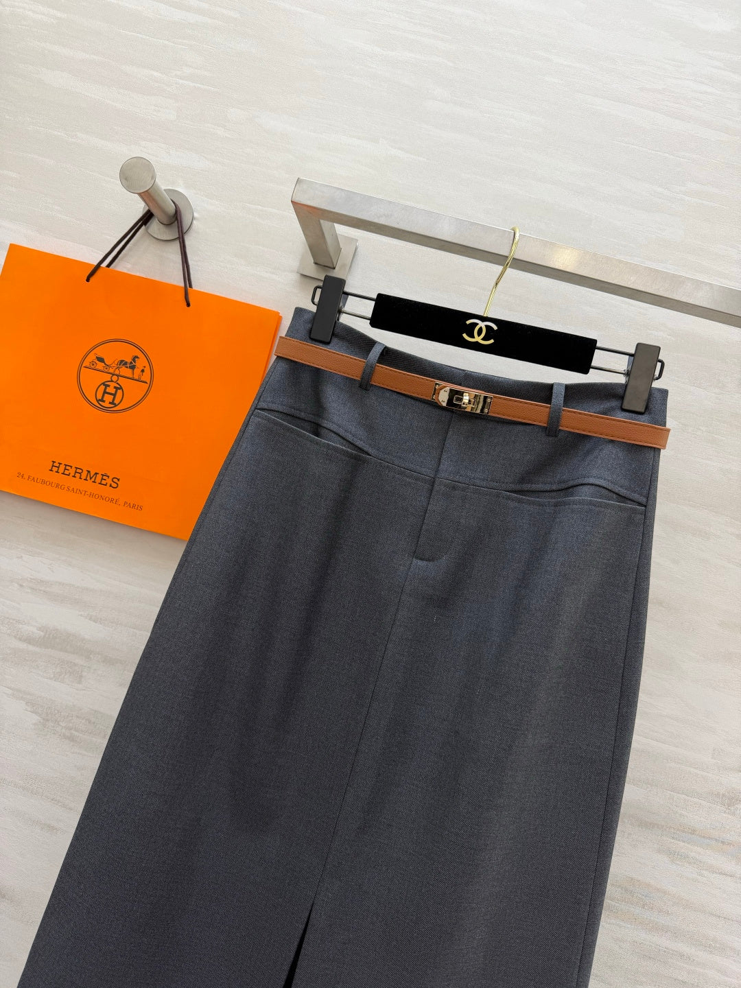 HERMES 26S MIDI SKIRT 868