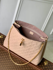 ANYTIME MM 42 IN NUDE PINK MONOGRAM EMPREINTE CALFSKIN