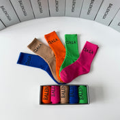 BALENCIAGA 26S CREW SOCKS 358579 (1 BOX)