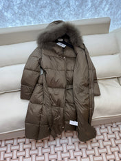 MAX MARA 25S LONG DOWN COAT 210
