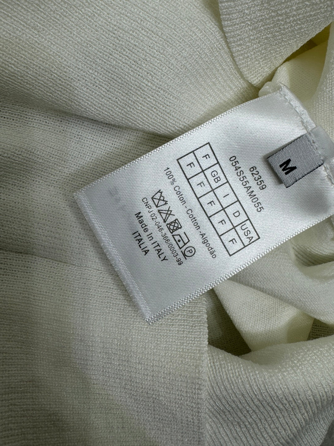 DIOR LONG-SLEEVE KNIT SWEATER WITH EMBROIDERED LOGO