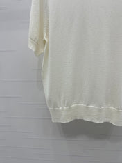 PRADA SHORT-SLEEVE EMBROIDERED LOGO T-SHIRT 269460