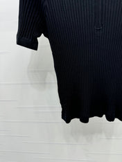 MONCLER 25S SHORT-SLEEVE KNIT TOP 255893