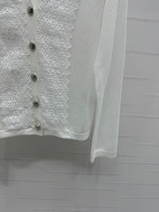 VALENTINO LONG-SLEEVE KNIT CARDIGAN 274971