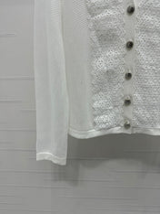 VALENTINO LONG-SLEEVE KNIT CARDIGAN 274971