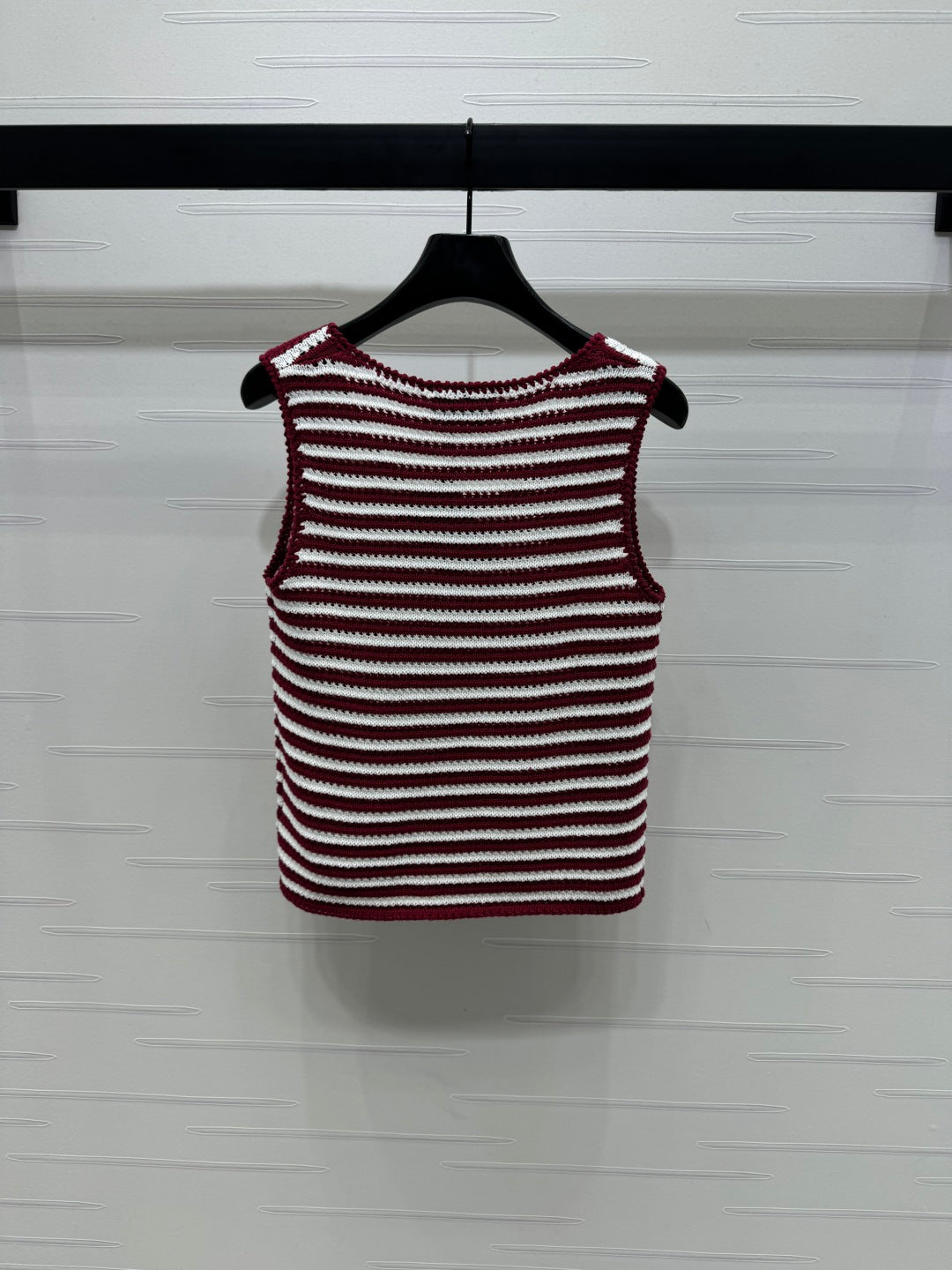 PRAD 25S STRIPED SWEATER 264183
